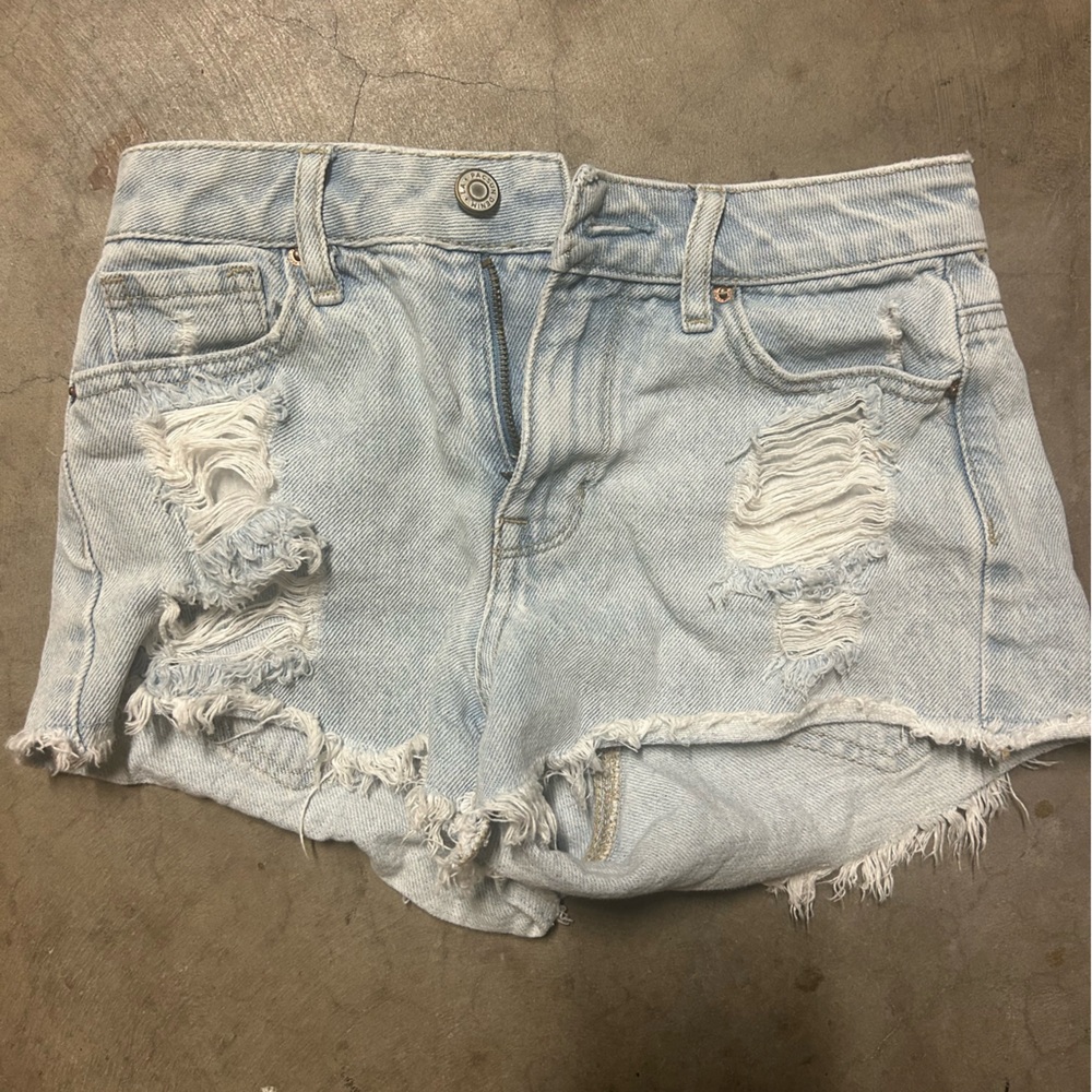 Pac sun light blue jeans shorts